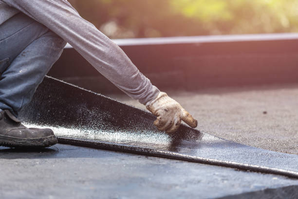 Professional Emergency Waterproofing technician working in Wyoming, OH